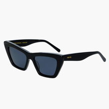 Load image into Gallery viewer, Siena Acetate Womens Cat Eye Sunglasses: Black
