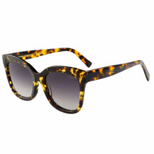 Load image into Gallery viewer, Naples Acetate Cat Eye Sunglasses: Tortoise
