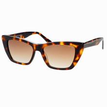 Load image into Gallery viewer, April Womens Acetate Cat Eye Sunglasses: Tortoise
